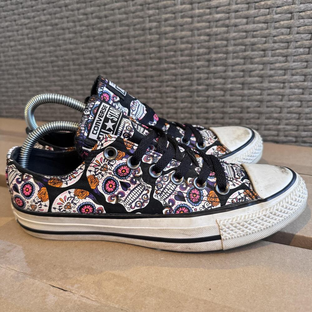 Converse Chuck Taylor All Star Day of the Dead Low Top Shoes W7 M5 154893F